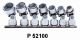 CHROME UNIVERSAL SOCKET SETS - P J52201