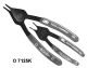 CONVERTIBLE FIXED TIP RETAINING RING PLIER SETS - O 7125K