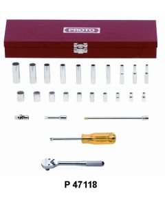 1/4 INCH DRIVE SOCKET SETS - P J47118