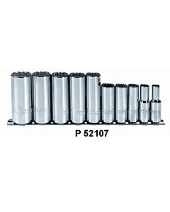 DEEP LENGTH CHROME SOCKET SETS - P J54107