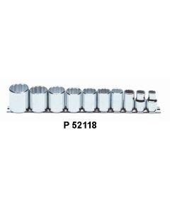 STANDARD LENGTH CHROME SOCKET SETS - P J52216
