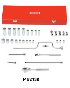 3/8 INCH DRIVE SOCKET SETS - P J52138
