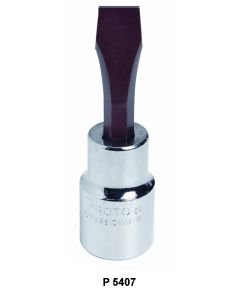 CHROME SCREWDRIVER BIT SOCKETS - P J5407A
