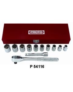 1/2 INCH DRIVE SOCKET SETS - P J54116