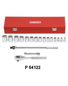 1/2 INCH DRIVE SOCKET SETS - P J54122