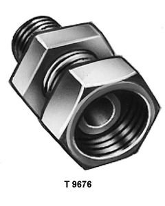 MALE TO FEMALE SWIVEL CONNECTORS - T 9675