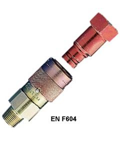 COMPLETE *NO-SPILL* QUICK COUPLER SETS - EN F604