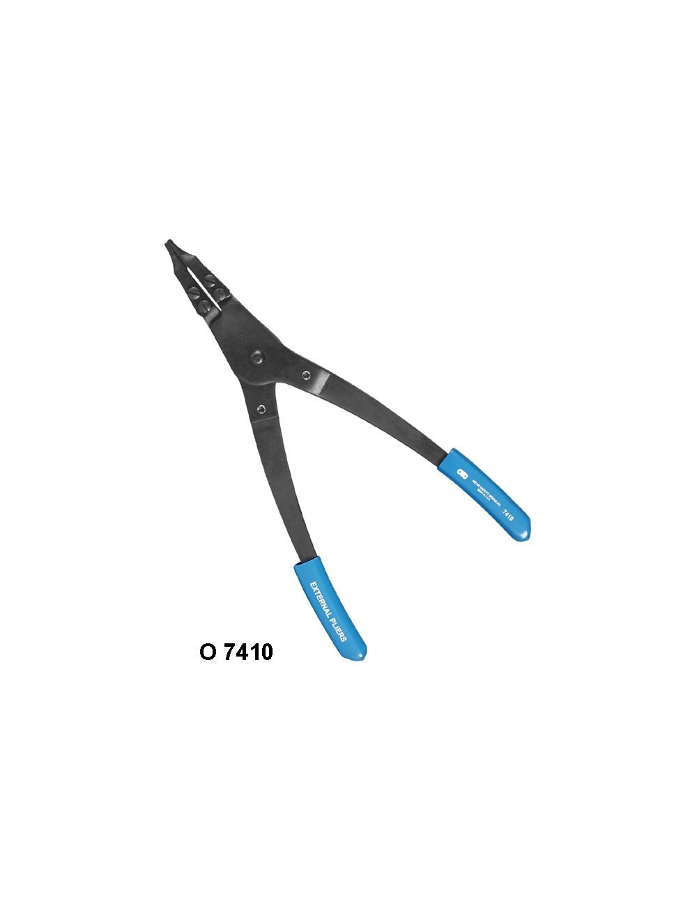 Williams® PL-531 Fixed Tip Internal Retaining Ring Plier, 3/32 to 2-3/8 in,  7/8 in L High Carbon Steel Jaw