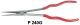 LONG REACH NEEDLE NOSE PLIERS - P J240G