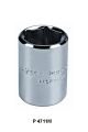 6 POINT STANDARD LENGTH CHROME SOCKETS - P J4710M