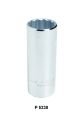 12 POINT DEEP LENGTH CHROME SOCKETS - P J5342