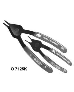 CONVERTIBLE FIXED TIP RETAINING RING PLIER SETS - O 7125K